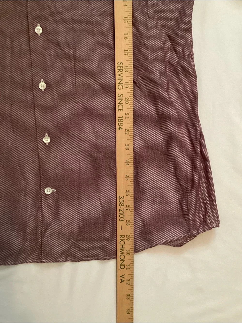 Michael Strahan Collection Men’s Regular Fit Long Sleeve Dress Shirt Size 16